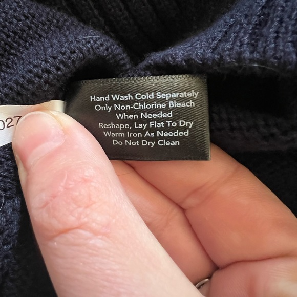 Boston proper cardigan navy blue - Picture 9 of 9